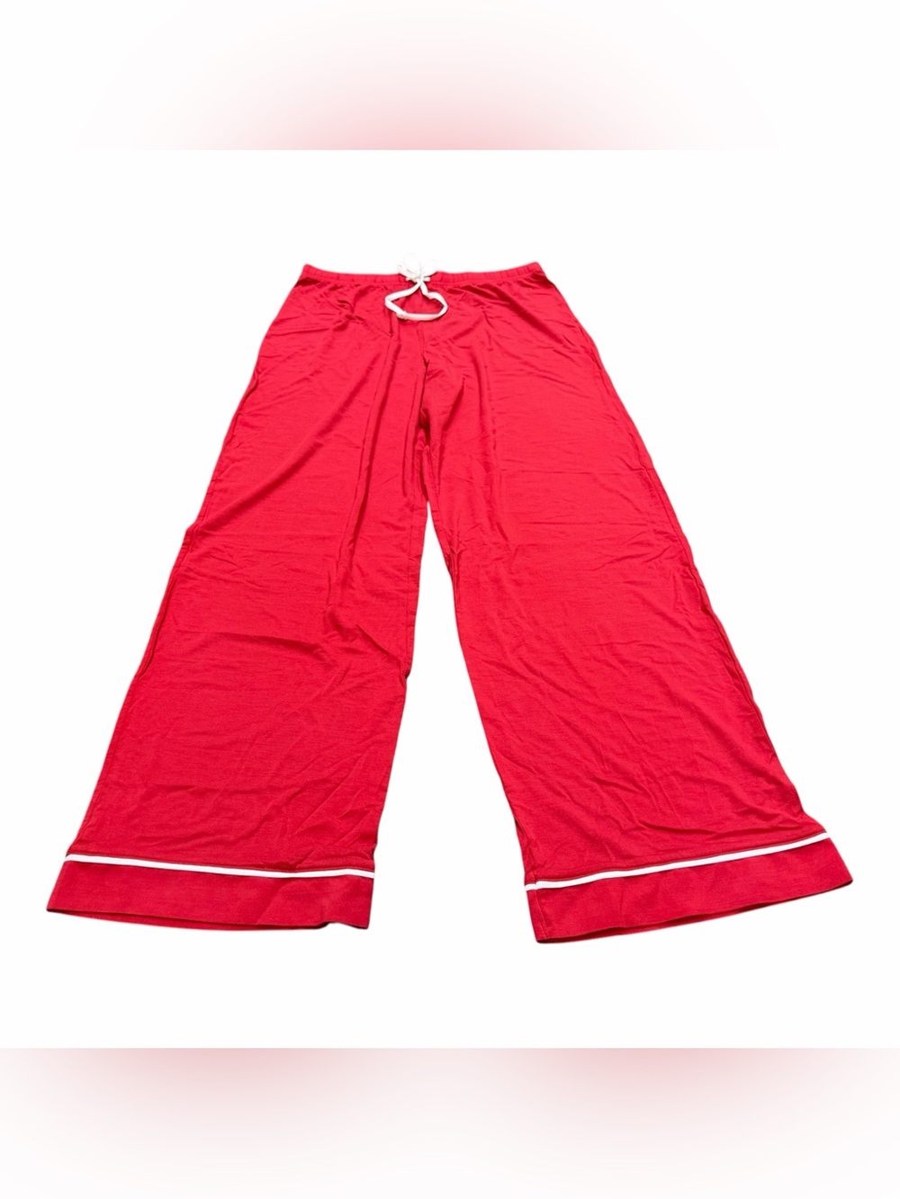 Gap Women's Softest Modal Drawstring PJ Pants Red Pajama Lounge, Size XS, NEW